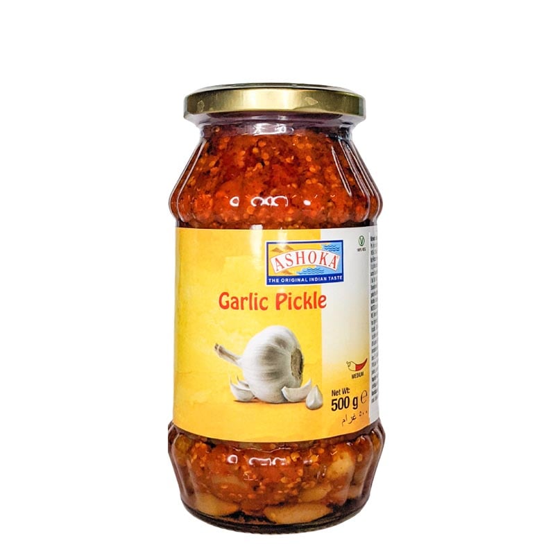 Inlagd Vitlök 500g, Ashoka