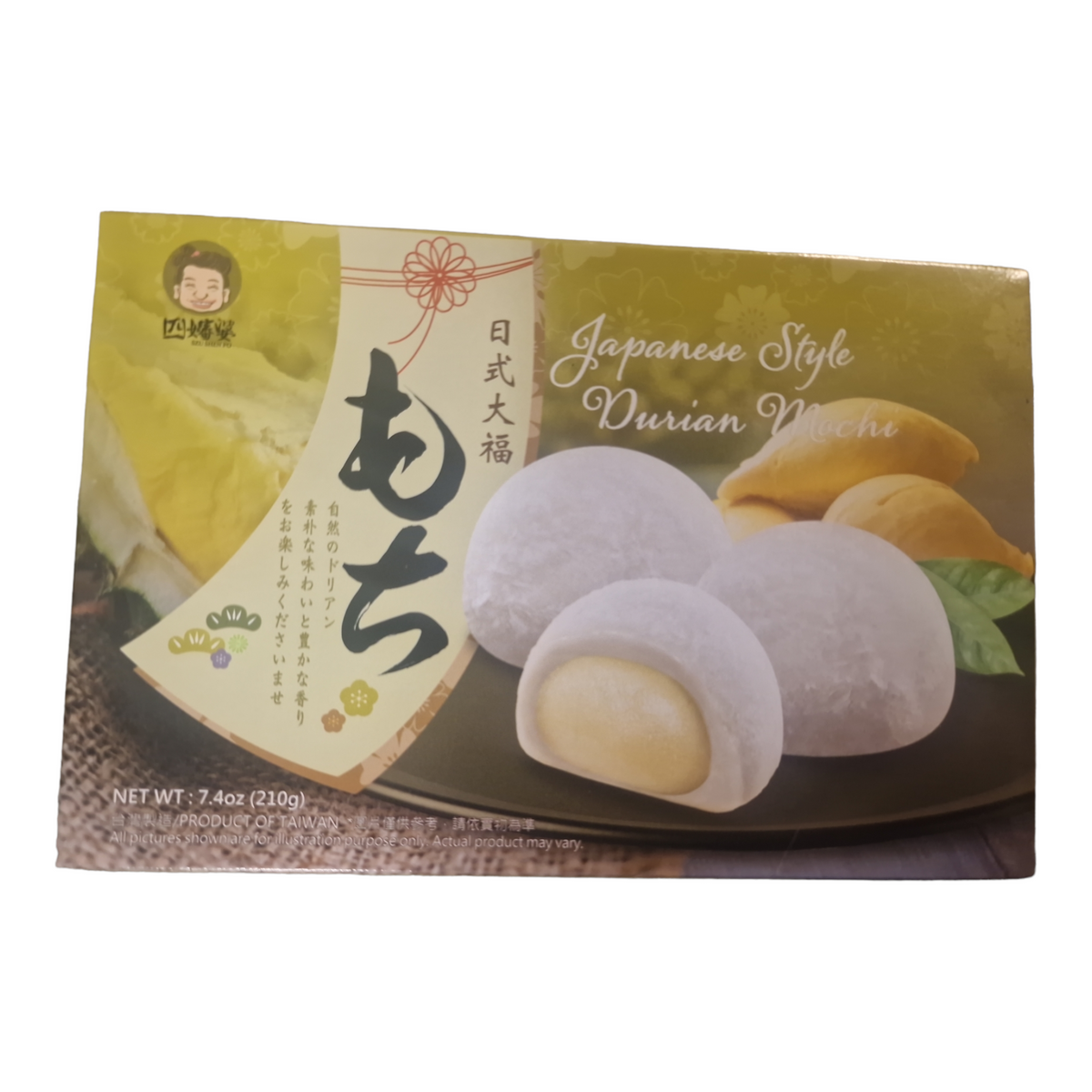 Japanska Mochi durian 210g, Szu Shen Po