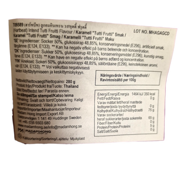Tutti frutti karamell 280g