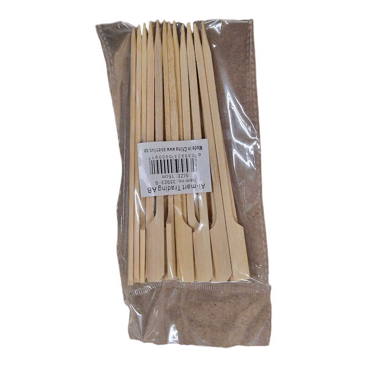 Teryaki BBQ Grillpinnar i Bambu (15cm) 25-pack