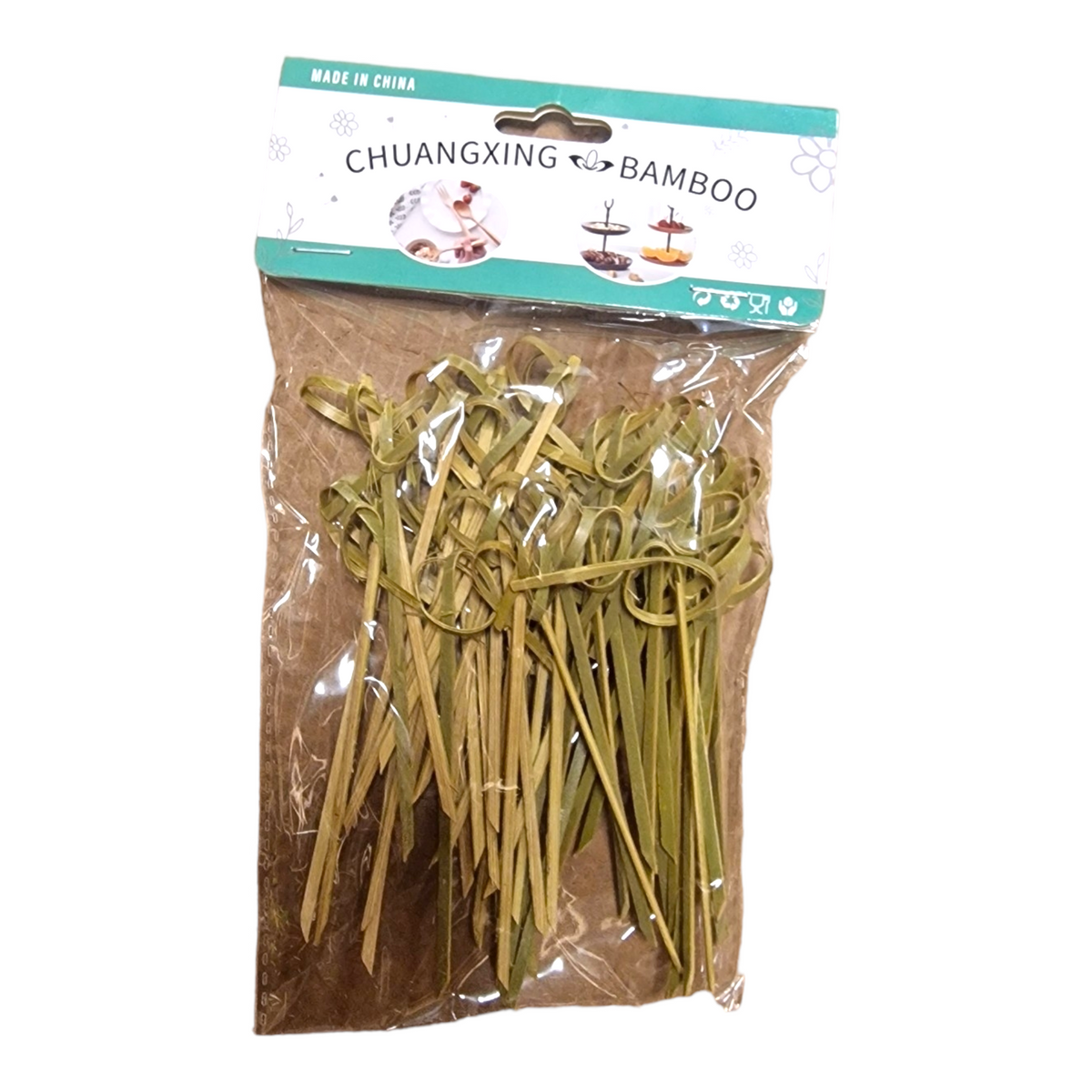 Cocktail pinnar i Bambu (9cm) 30-pack
