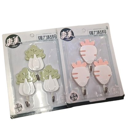 Krok/hängare grönsak 3pack