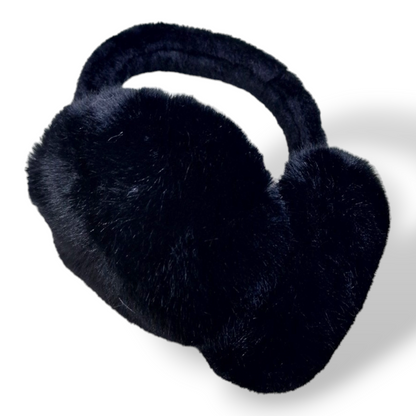 Öronmuffar med fuskpäls