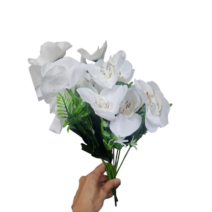Orchidé plastblomma