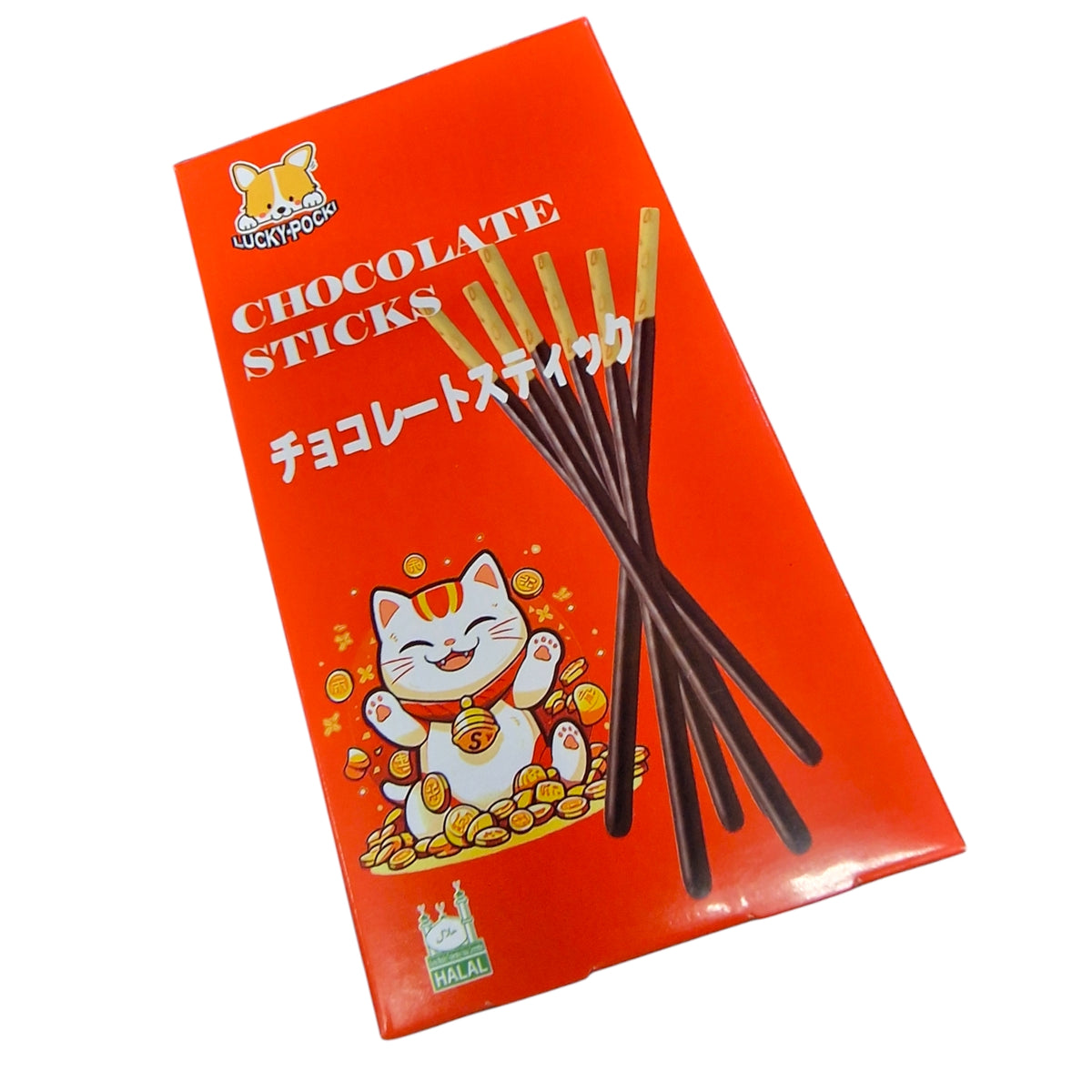 Chockladpinnar 48g, Luckypocki