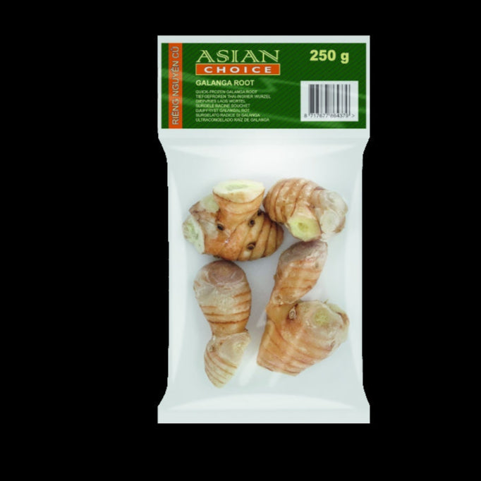 Fryst Galangal (hela) 250g, Asian Choice