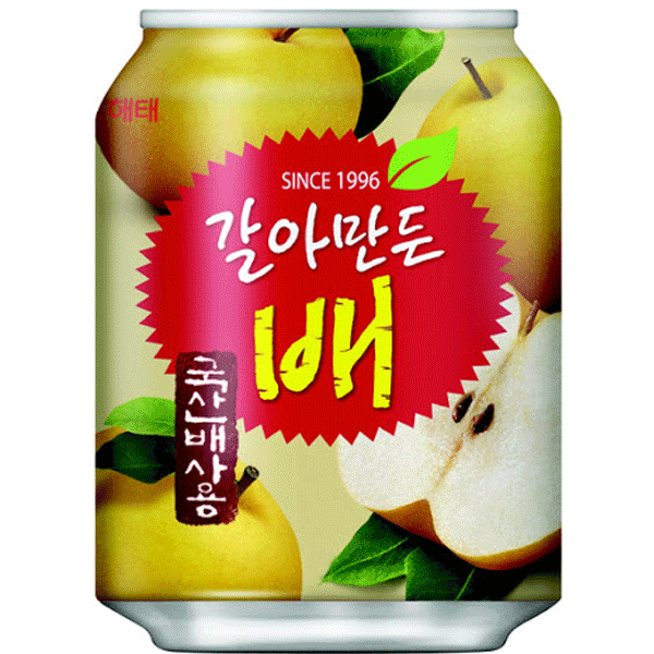Koreanskt Nashipärondrink 238ml Bong Bong