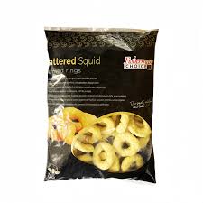 Friterad Bläckfisk Ringar 1kg, Fishermans Choice