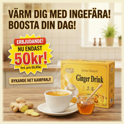 Ingefärate med honung (20x18g) 360g, Deli