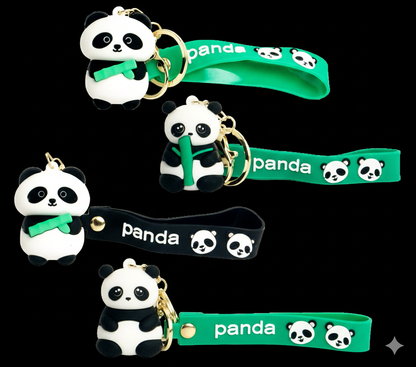 Nyckelring Panda osorterad 5cm