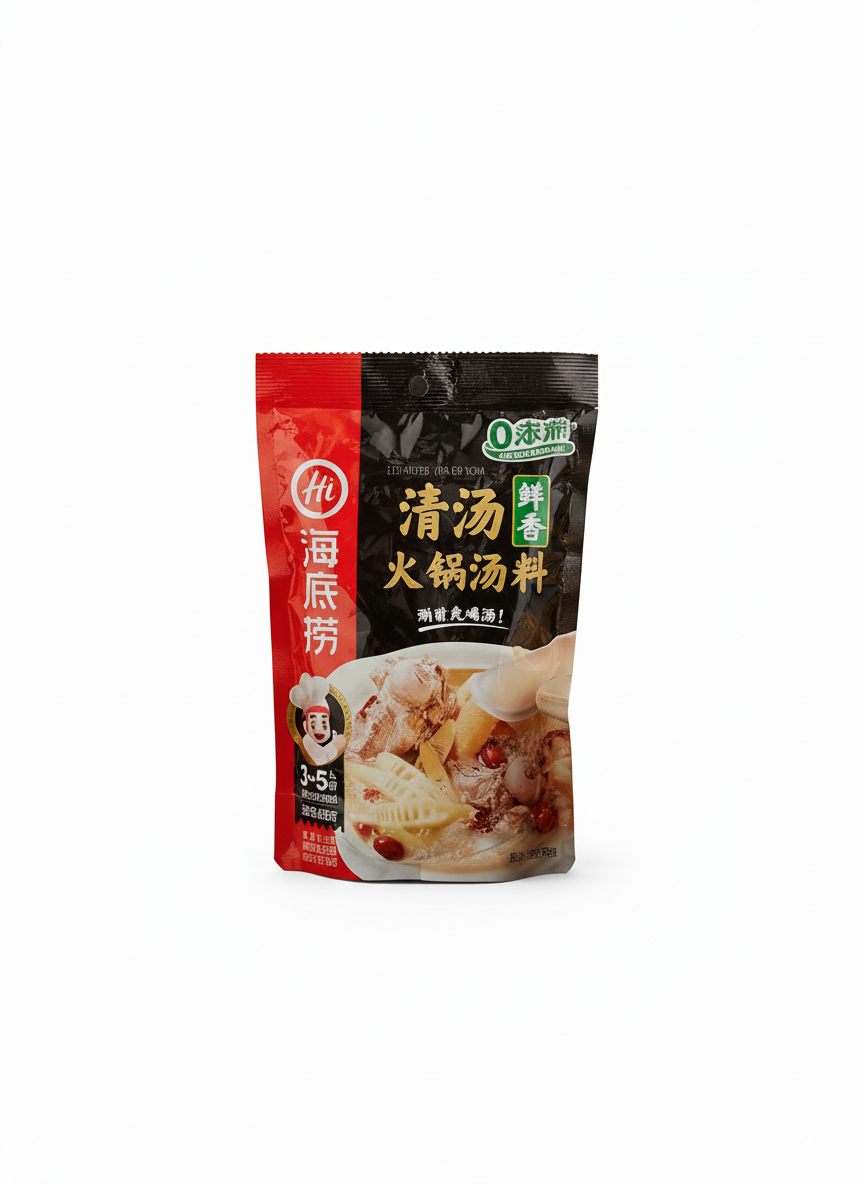 Hotpot bas kyckling och fläsk 110g, Haidilao