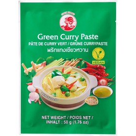 Grön curry pasta cock brand 50g