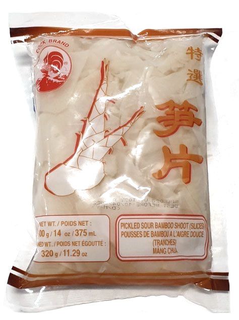 Inlagd Bamuskott (skivor) 400g, Cock Brand