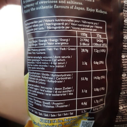Japanska Chips, Teriyaki, Koikeya,  100g