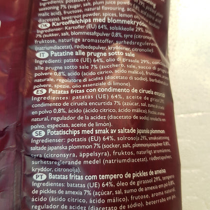 Japanska Chips, Picklade plommon, Koikeya, 100g