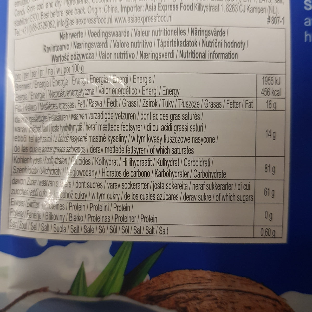 kokos mjölk godis