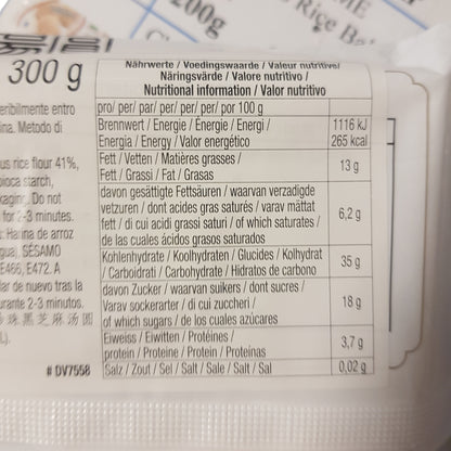 Kineskt Mini Mochi med sesamfyllning 300g, Synear