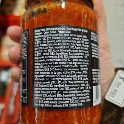 Sambal Oelek Chilipasta 360g, Royal Orient