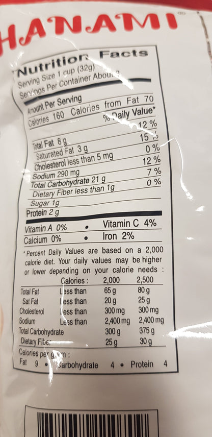 Räkchips Original 60g, Hanami