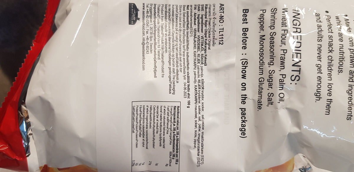 Räkchips Original 60g, Hanami