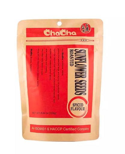 Rostad solrosfrön Kryddig 228g, Cha cha