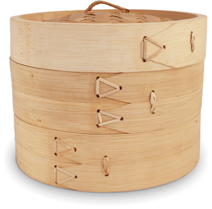 Bambu ångkokare 25cm