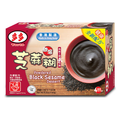 Svart sesam dessert 160g, Torto