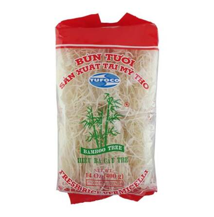 Risnudlar för Wok 400g, Bamboo Tree