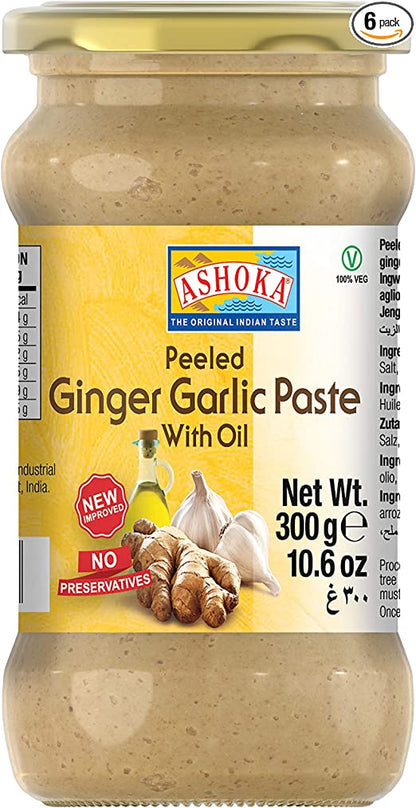 Vitlöks Pasta med olja 300g, Ashoka