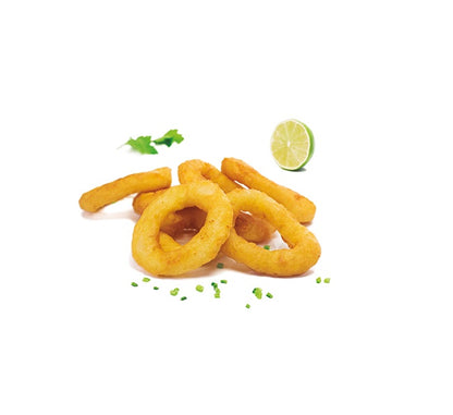 Friterad Bläckfisk Ringar 1kg, Fishermans Choice