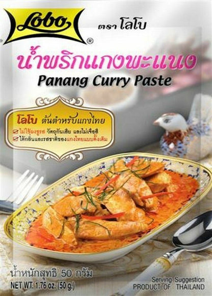 Lobo panang Curry Pasta