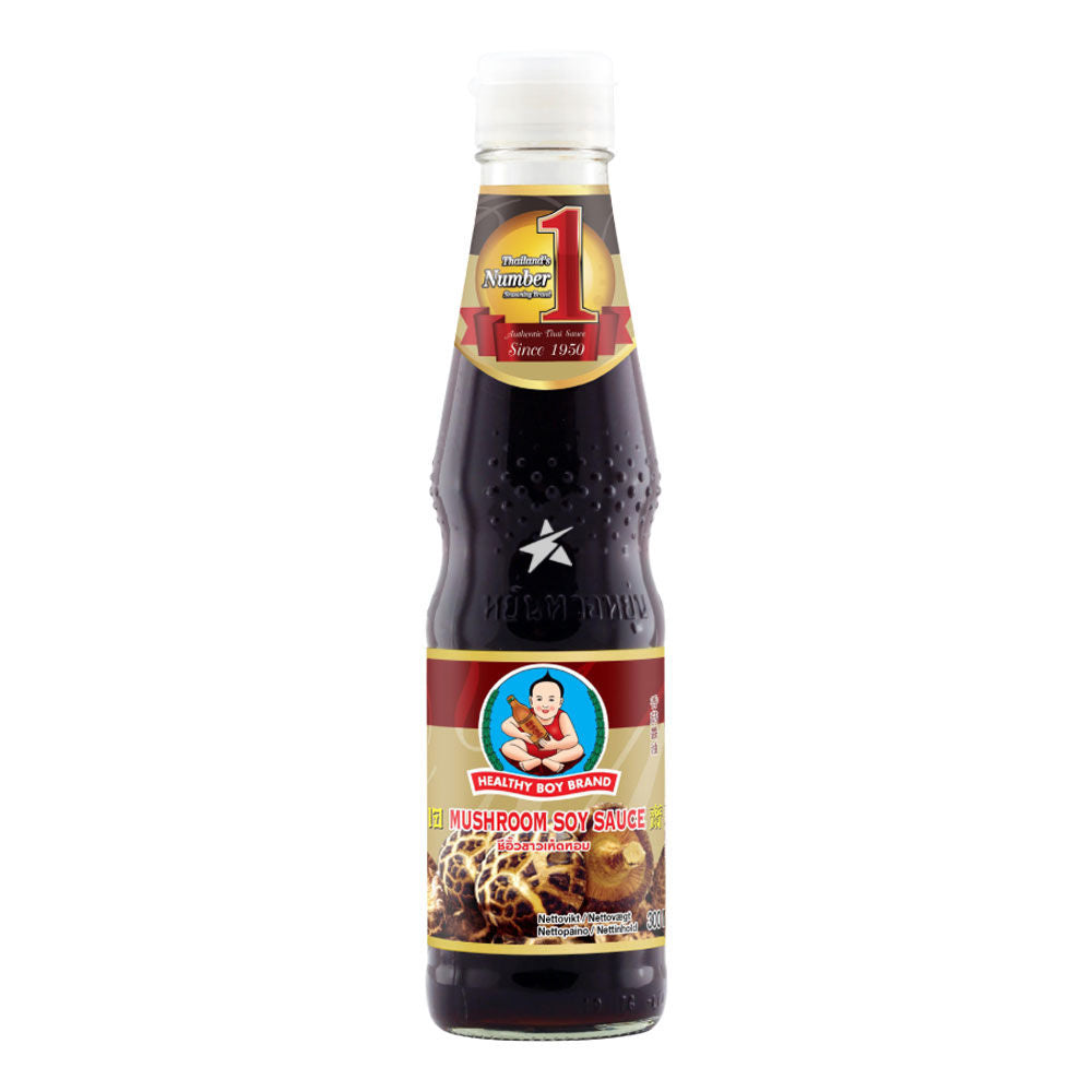 Sojasås med Svampsmak 300ml, Healthy Boy Brand