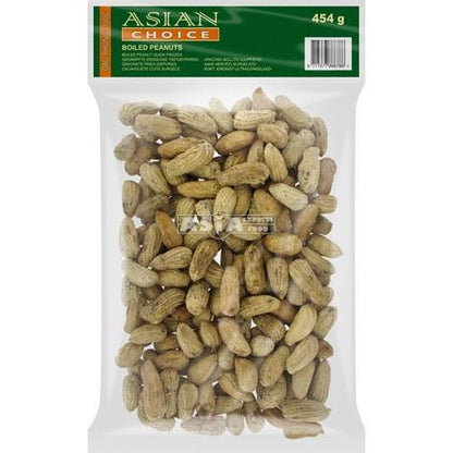 Fryst Kokt Jordnötter med salt 454g, Asian Choice