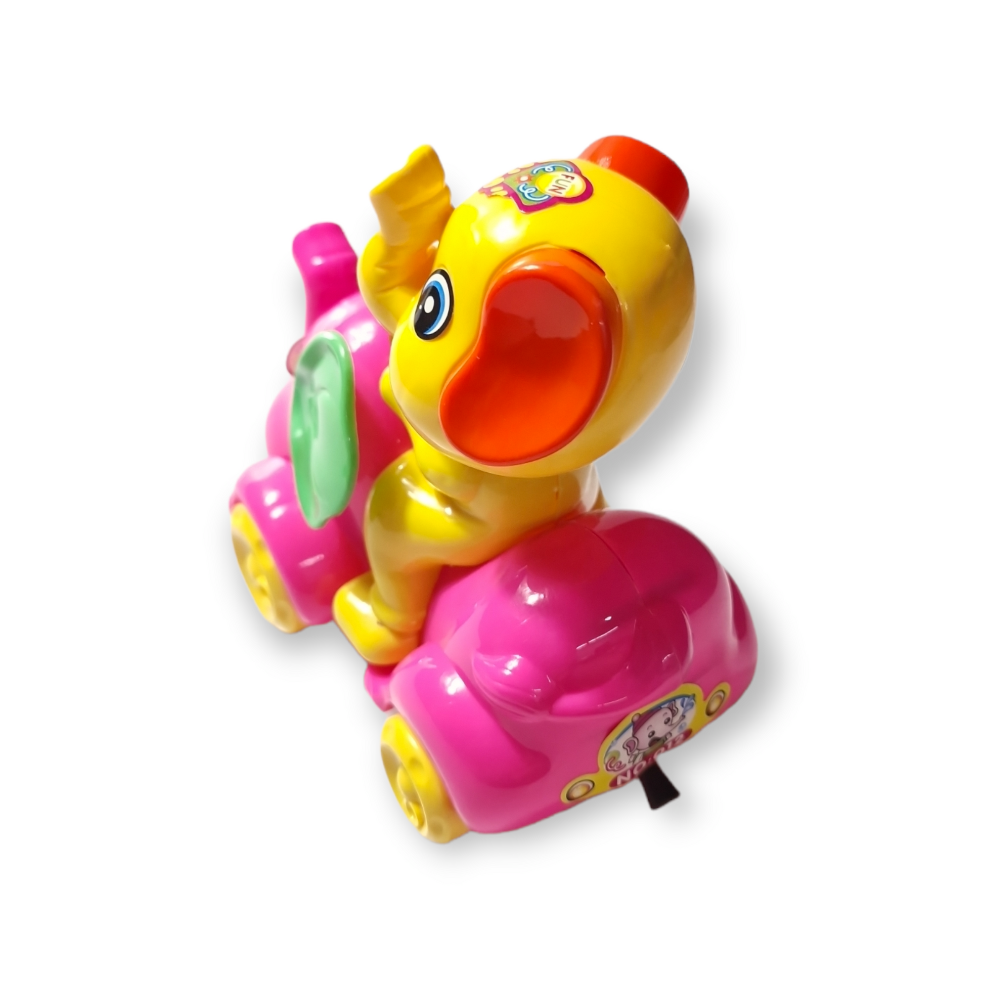 leksak elefant med bil