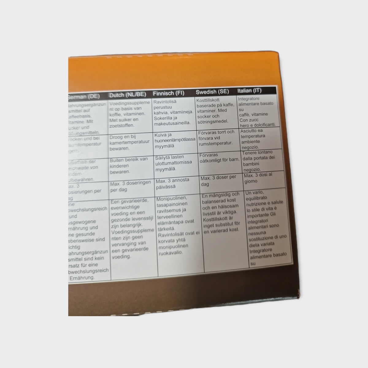 Vitamin Kaffe pulver 135g
