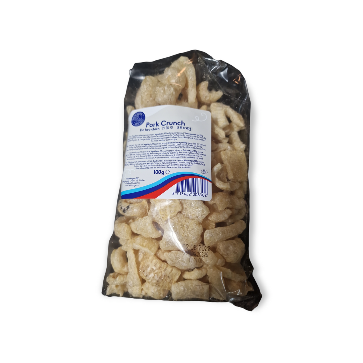 Friterad Fläsksvål 100g