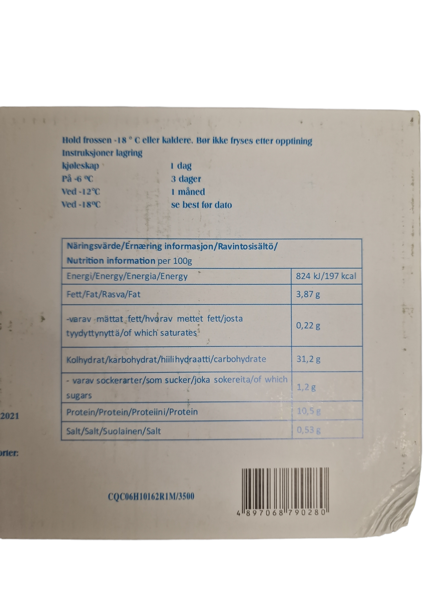 Djupfrysta Tsingtao Vegetarisk Vårrullar 900g TFC