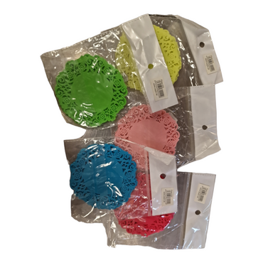 silikon glasunderlägg 4pack