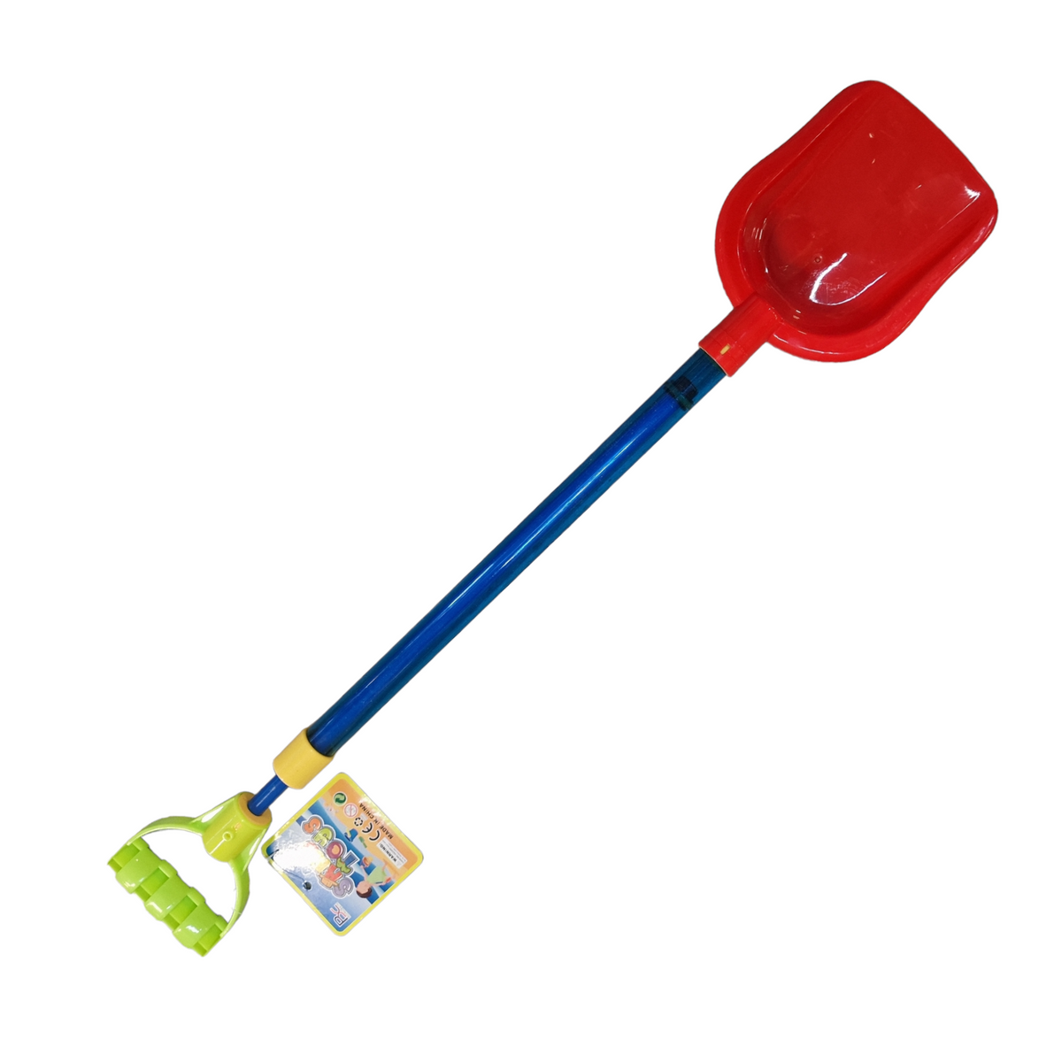 Plast Spade lång med vattensprutare 64cm