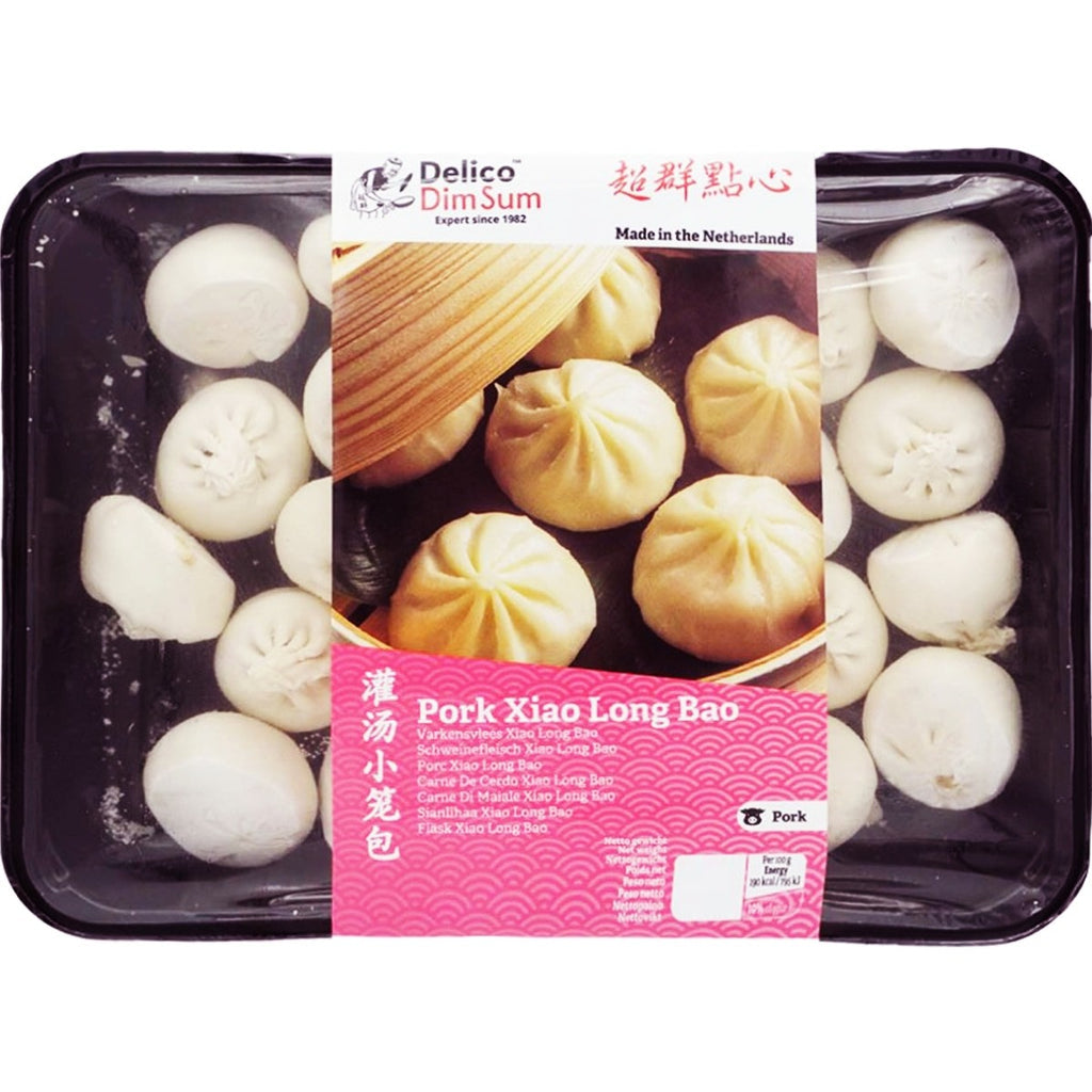 Dim Sum Fläsk Xiaolong bun 360g, Delico