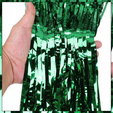 färgglada glitter dörrdraperi