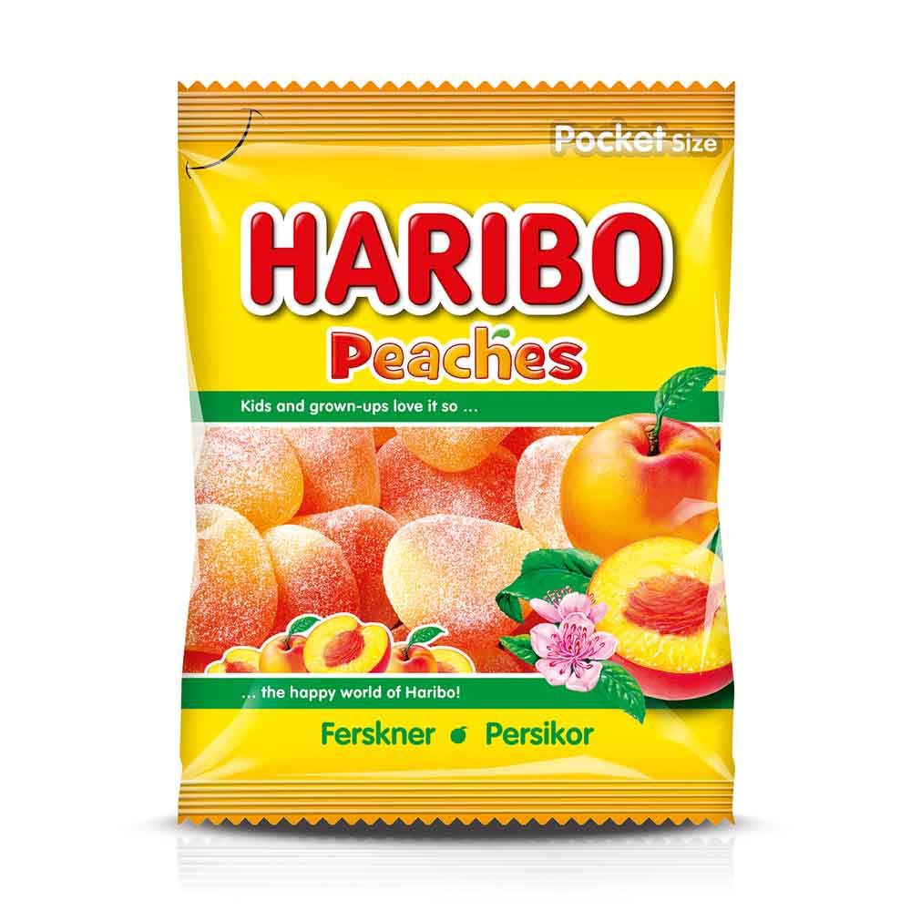 Haribo persika 80g