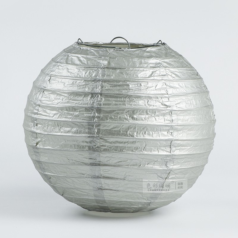 Lykta silver 25cm